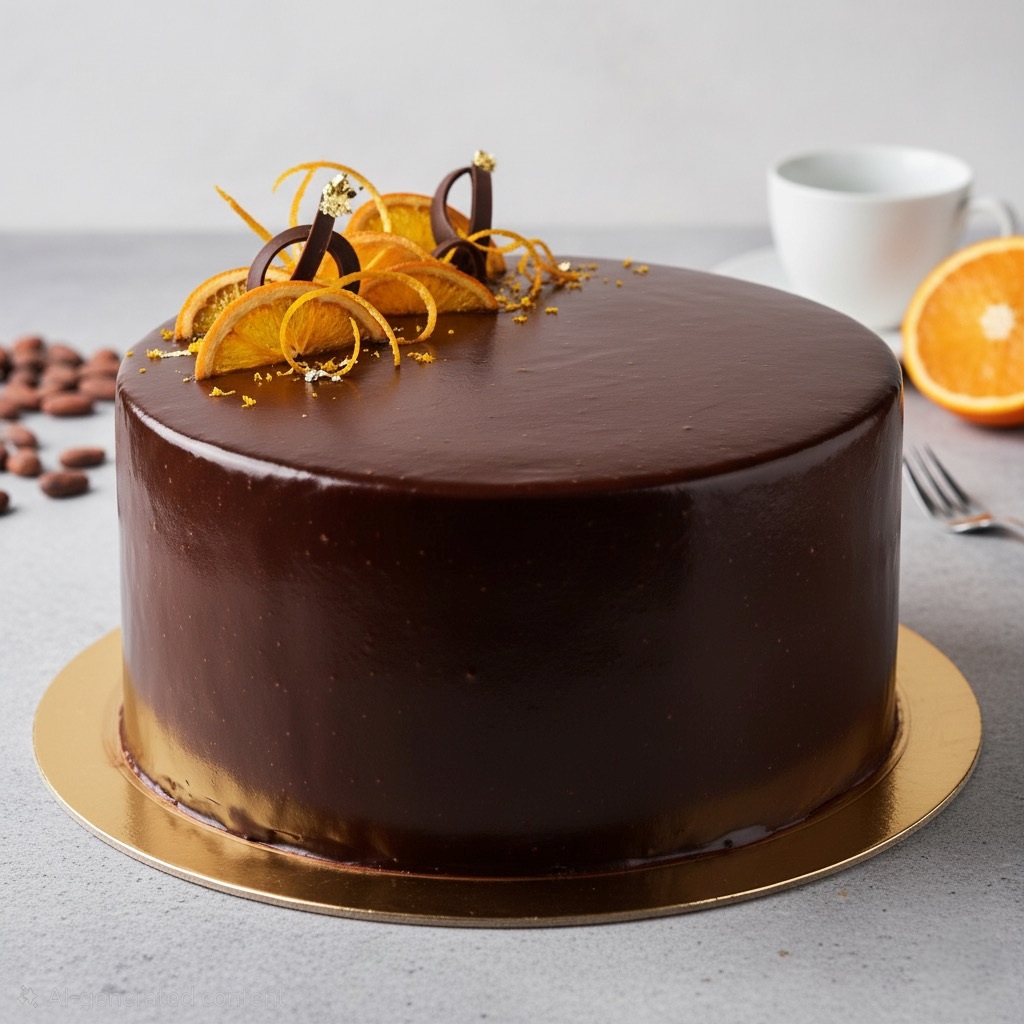 CITRUS CAKE (CHOCOLATE ORANGE)