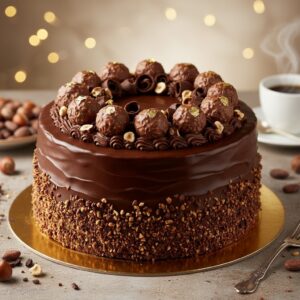 FERRERO ROCHER CAKE