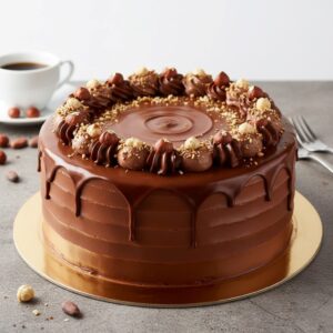 NUTELLA-HAZELNUT CAKE