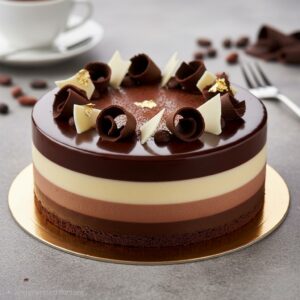 TRIPLE ROYALE MOUSSE CAKE