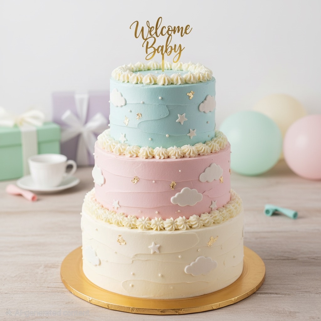 Baby-Month Cakes