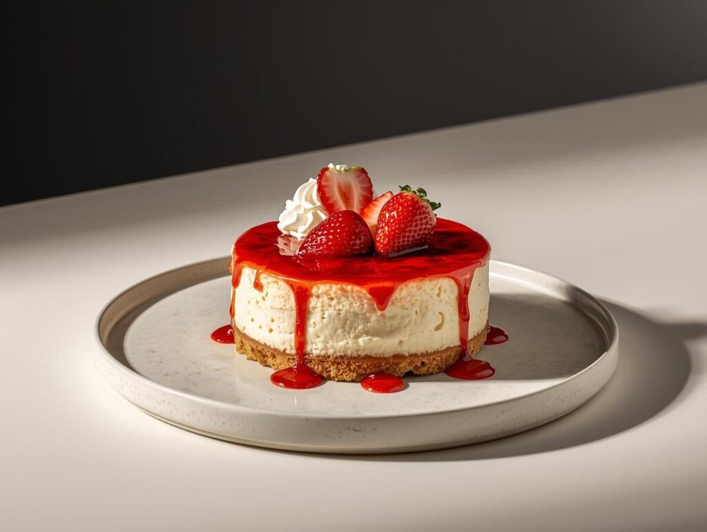 STRAWBERRY CHEESECAKE PASTRY