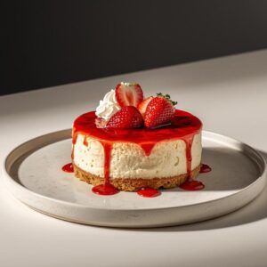 STRAWBERRY CHEESECAKE PASTRY