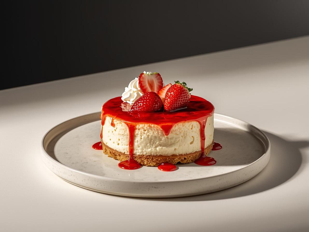 STRAWBERRY CHEESECAKE PASTRY