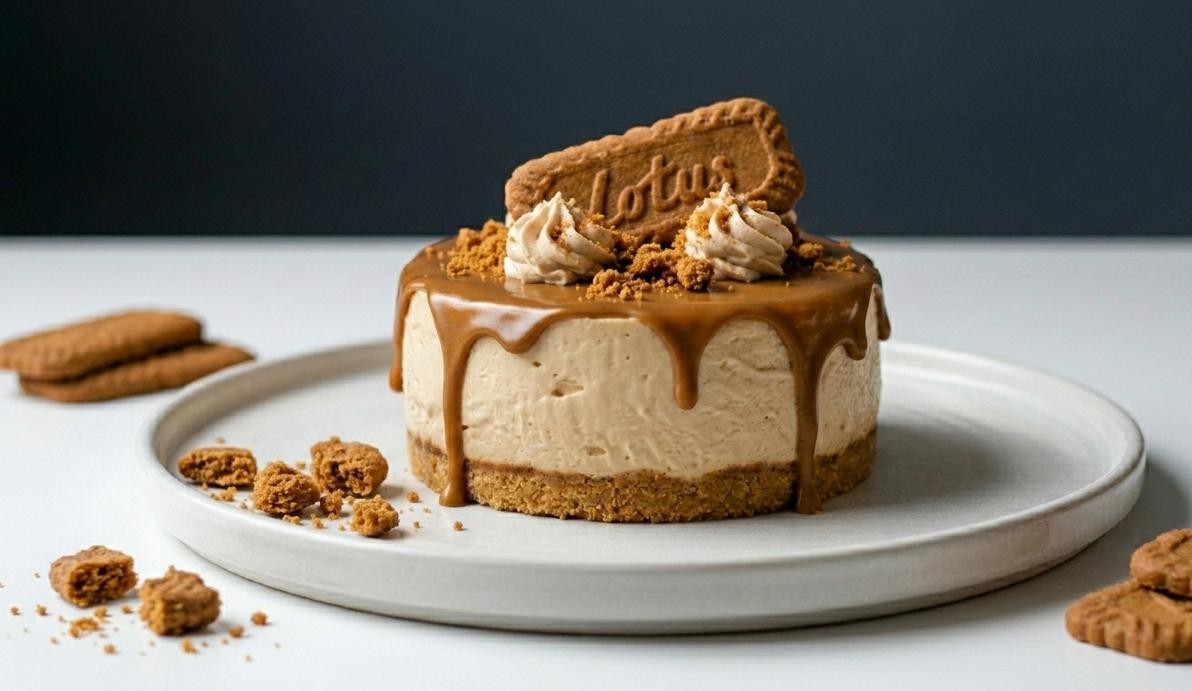 LOTUS BISCOFF CHEESECAKE