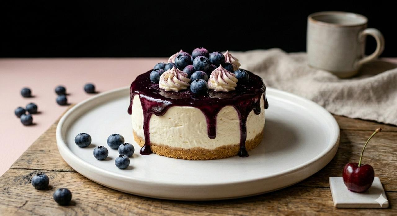 BLUEBERRY CHEESECAKE PASTRY
